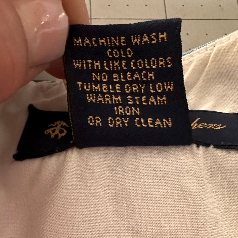 Brooks Brothers Patchwork Madras Sheath Dress 12 … - image 6